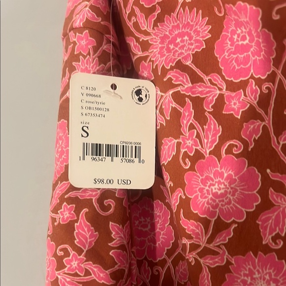 Free People NWT Pink Floral Patterned Skirt - Picture 4 of 5